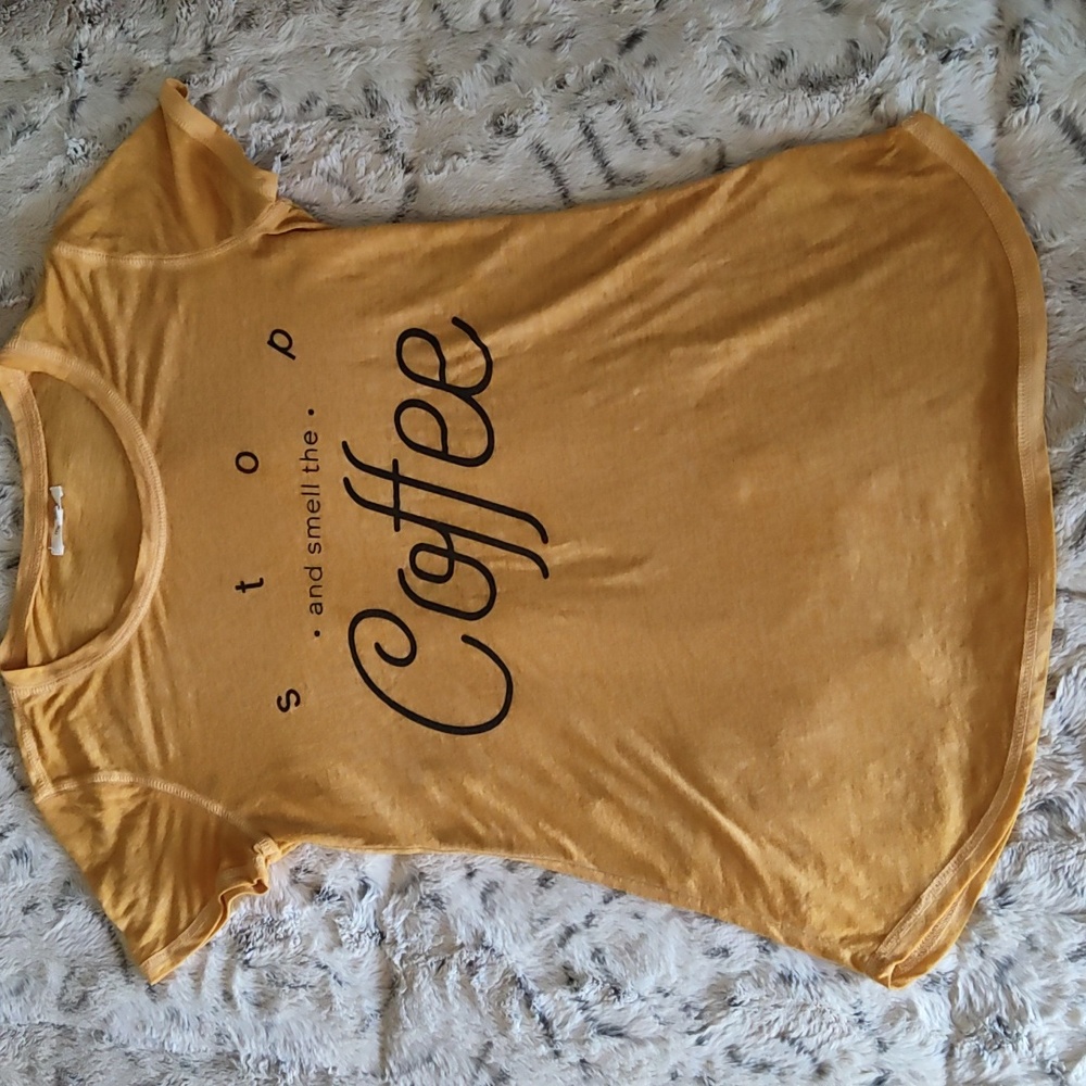 Maurices yellow tee